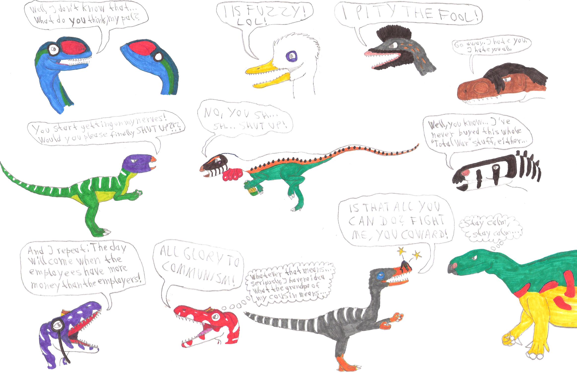 Dinosaur Comic Concepts