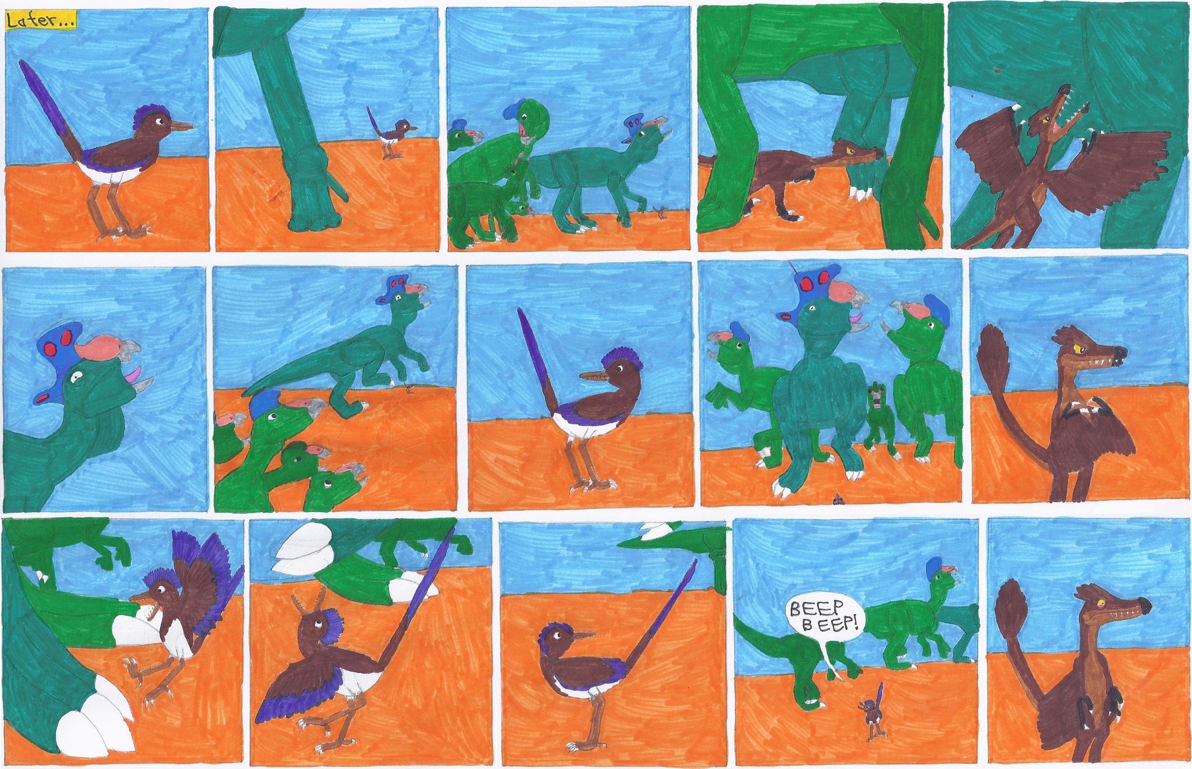 Prehistoric Road Runner Page 5