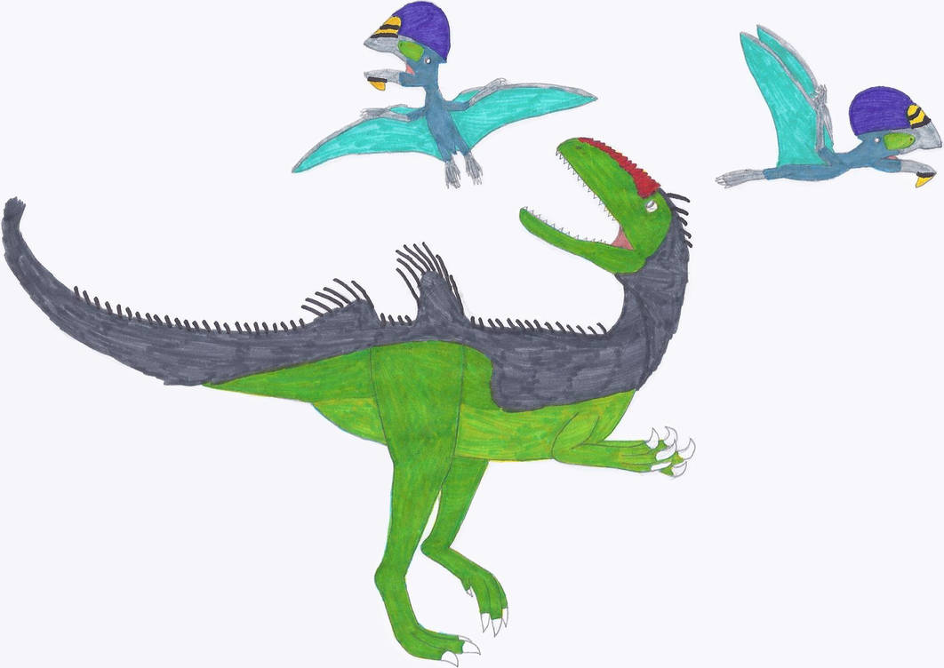 Rick Raptor Europejara (and that popular shark dinosaur) by RickRaptor105 on DeviantArt