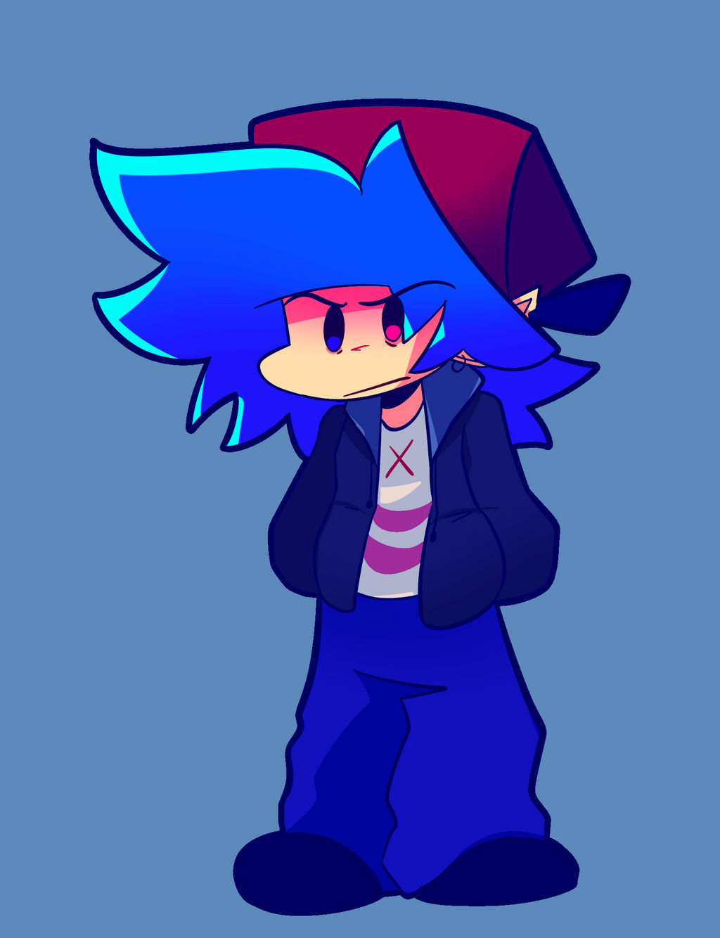 random silly guy by Salty-Flower on DeviantArt