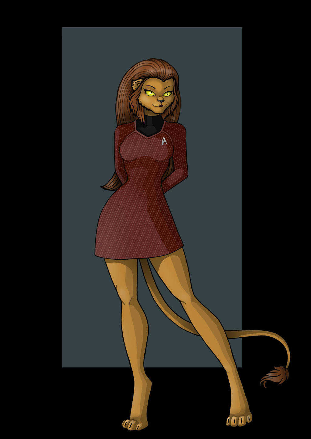 Lieutenant M'Ress by SeekHim on DeviantArt