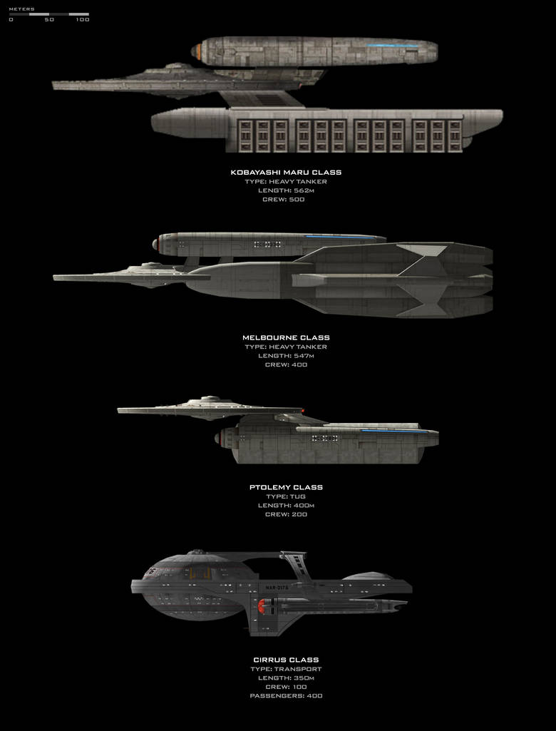 Starfleet Support Vessels by SeekHim on DeviantArt