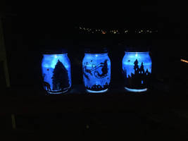 Cold as the light - Jar Lanterns