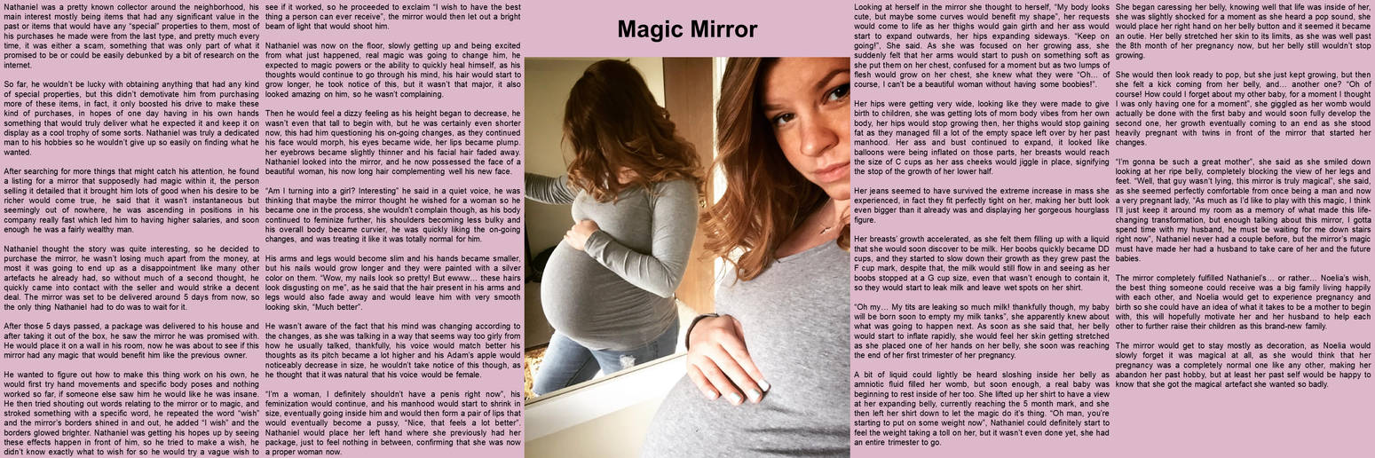TG Caption: Magic Mirror by TGCapsCenter on DeviantArt