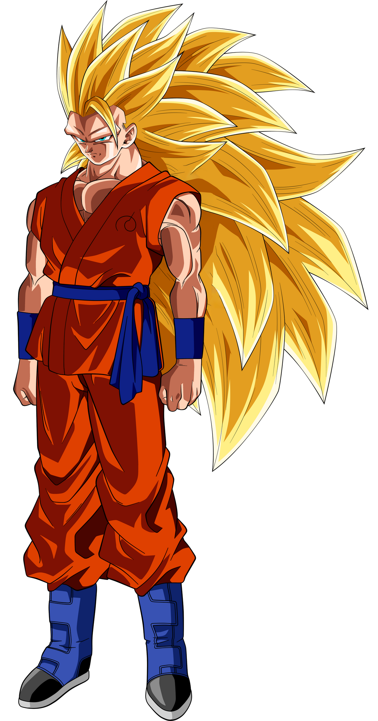Goku Super Saiyajin 3 by Arbiter720 on DeviantArt