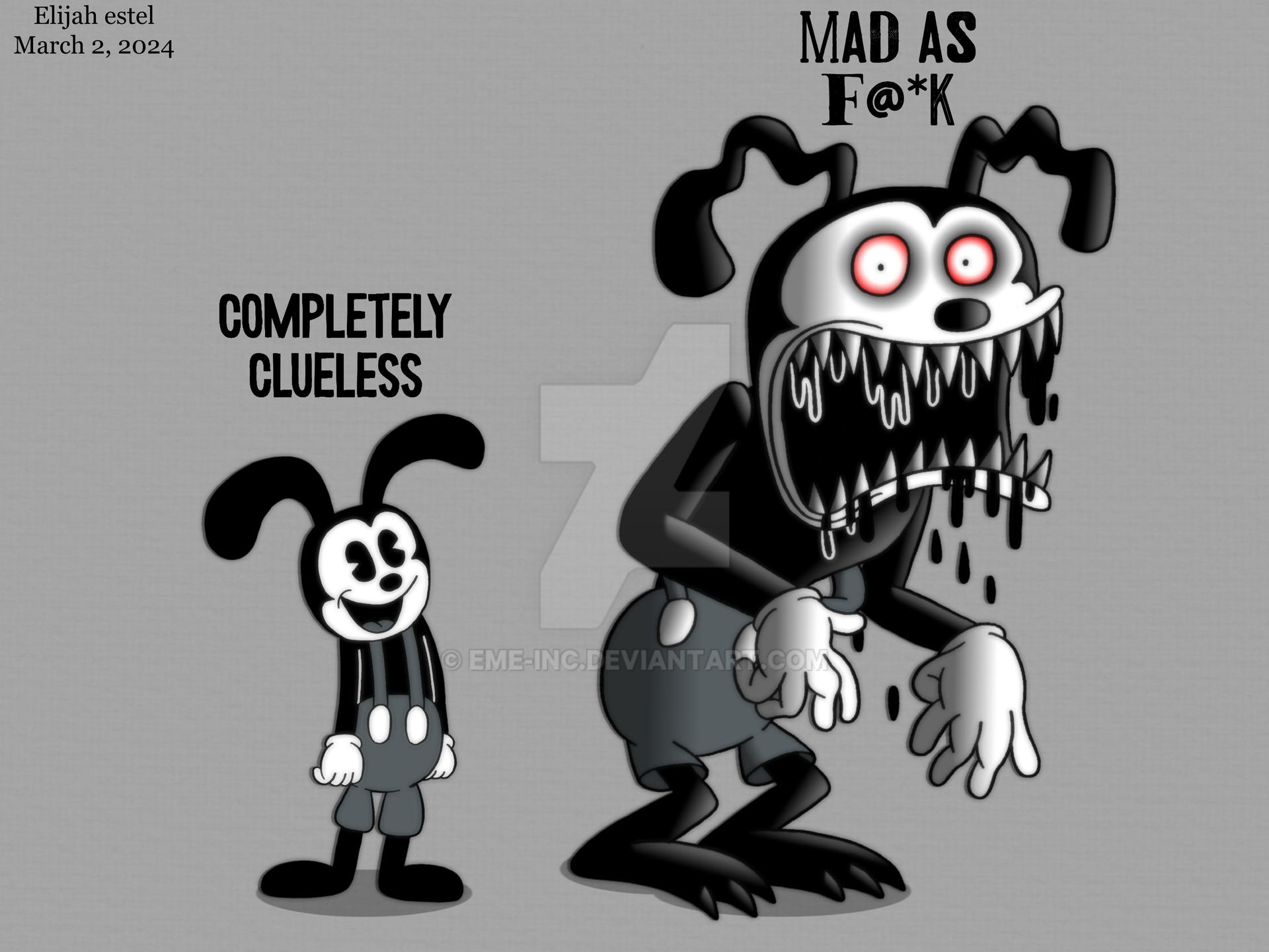 THE RABBIT by EME-INC on DeviantArt