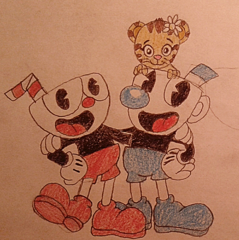 Cuphead and Mugman by Redpanda2608 on DeviantArt