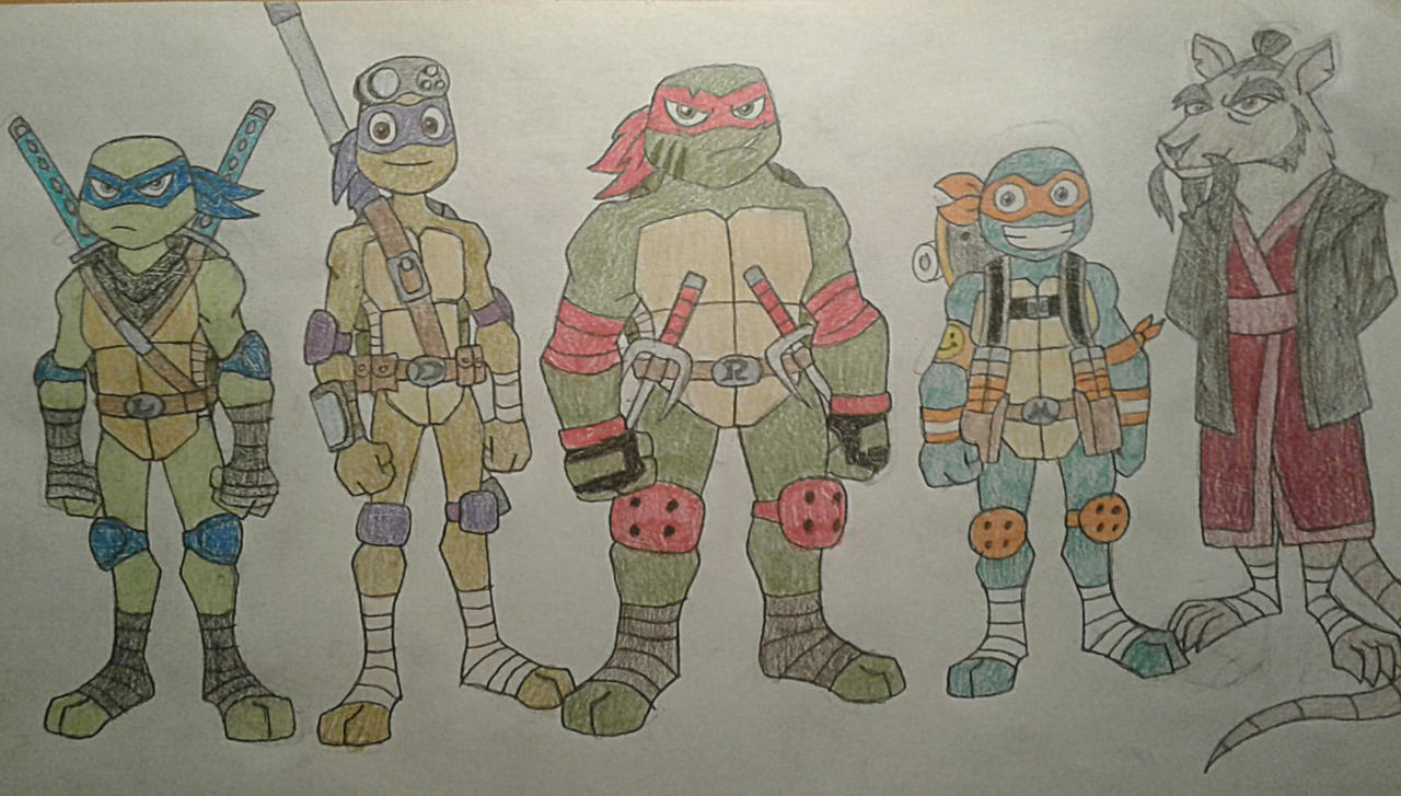 TMNT Group (Hamato Clan) by jebens1 on DeviantArt