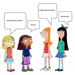 Angelica And Samantha Meet Candace And Stacy