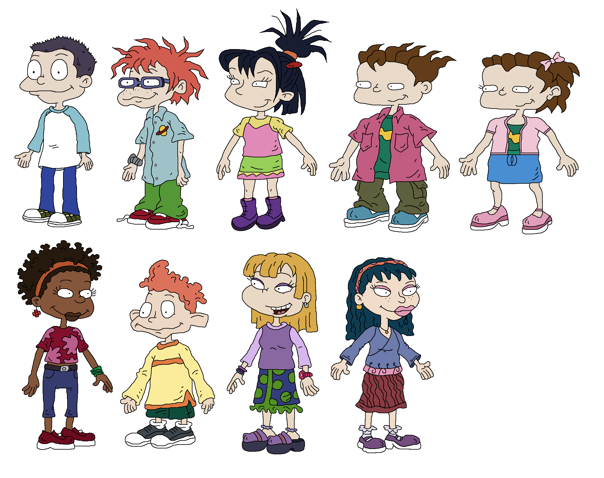 All Growed Up (2001) Characters by valentinapauletteada on DeviantArt