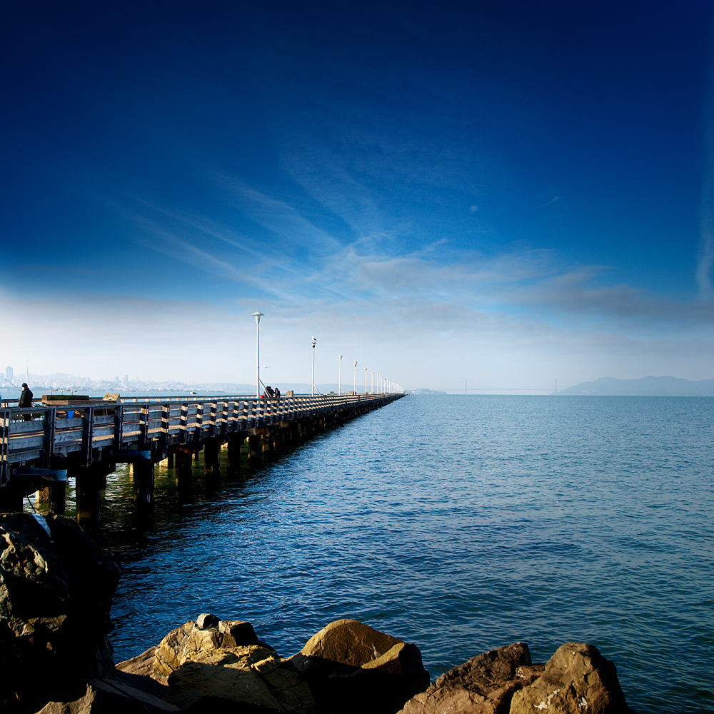 the pier fisherman