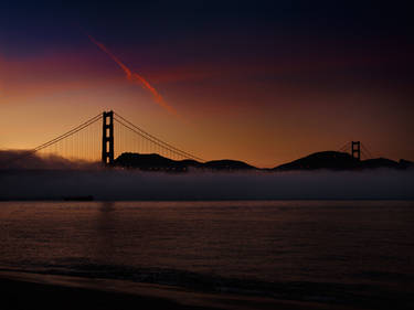 evening at Golden Gate