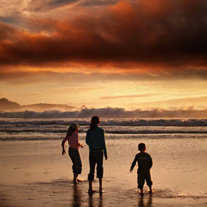 beach play