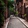 the alley on Beacon Hill...