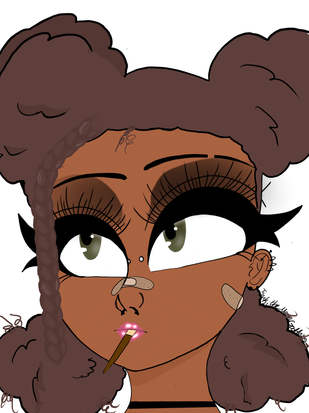 Eating Pocky by TsukitheMoonGodess on DeviantArt