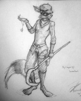 Sly Cooper fan art