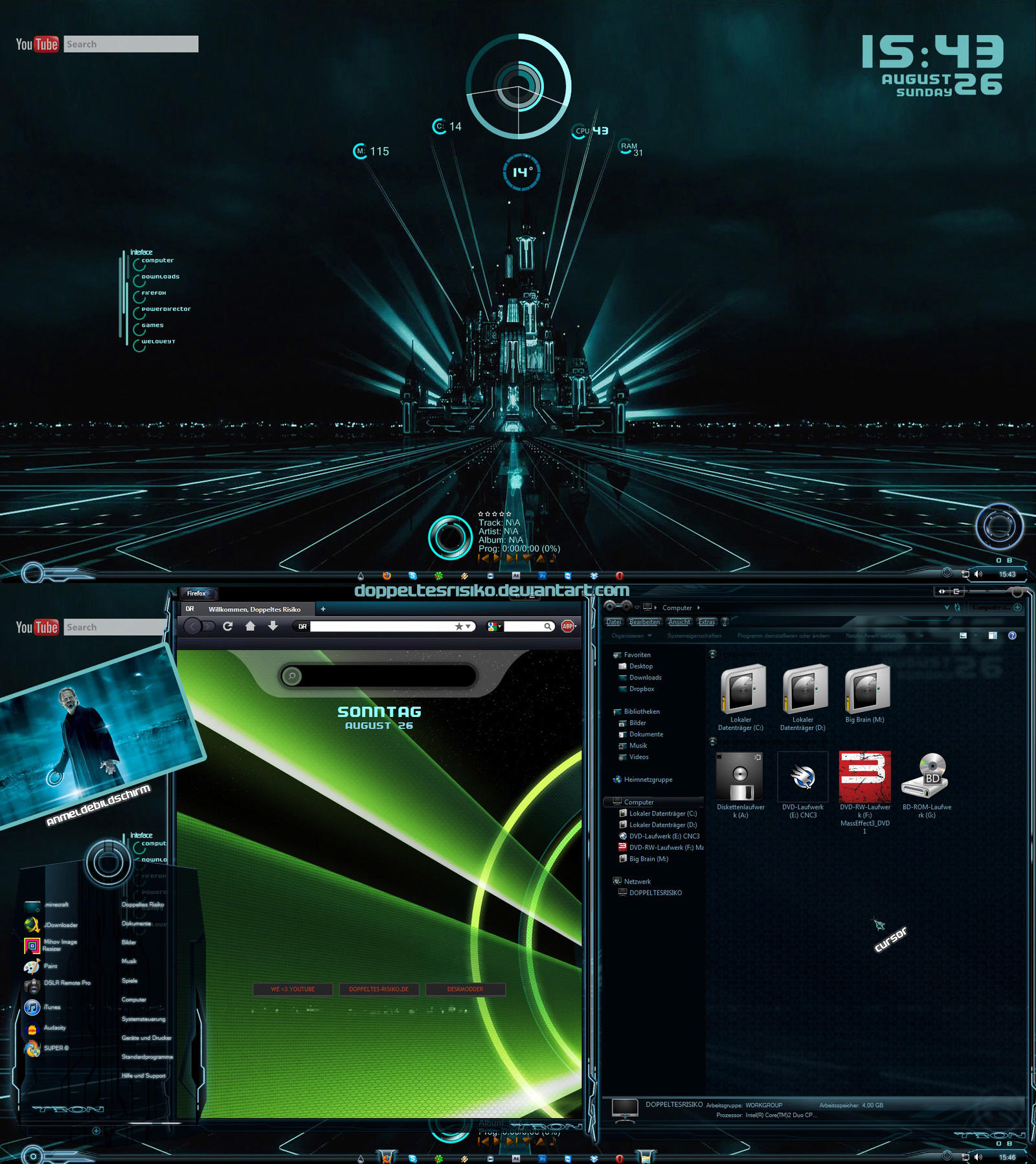 TRON MCP (Master Control Program) by DoppeltesRisiko on DeviantArt