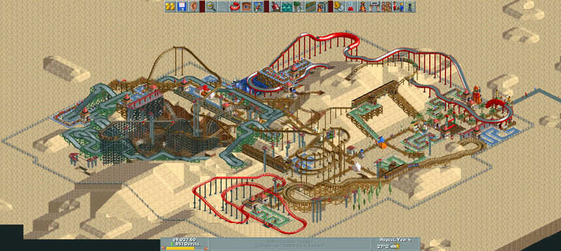 RCT Dynamite Dunes... by nlonewalker on DeviantArt