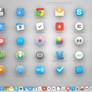 Yosemite style OS X icons