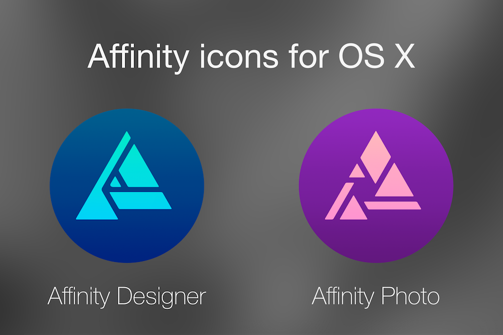 Affinity Designer and Affinity Photo icons for OSX by TigerCat-hu on ...