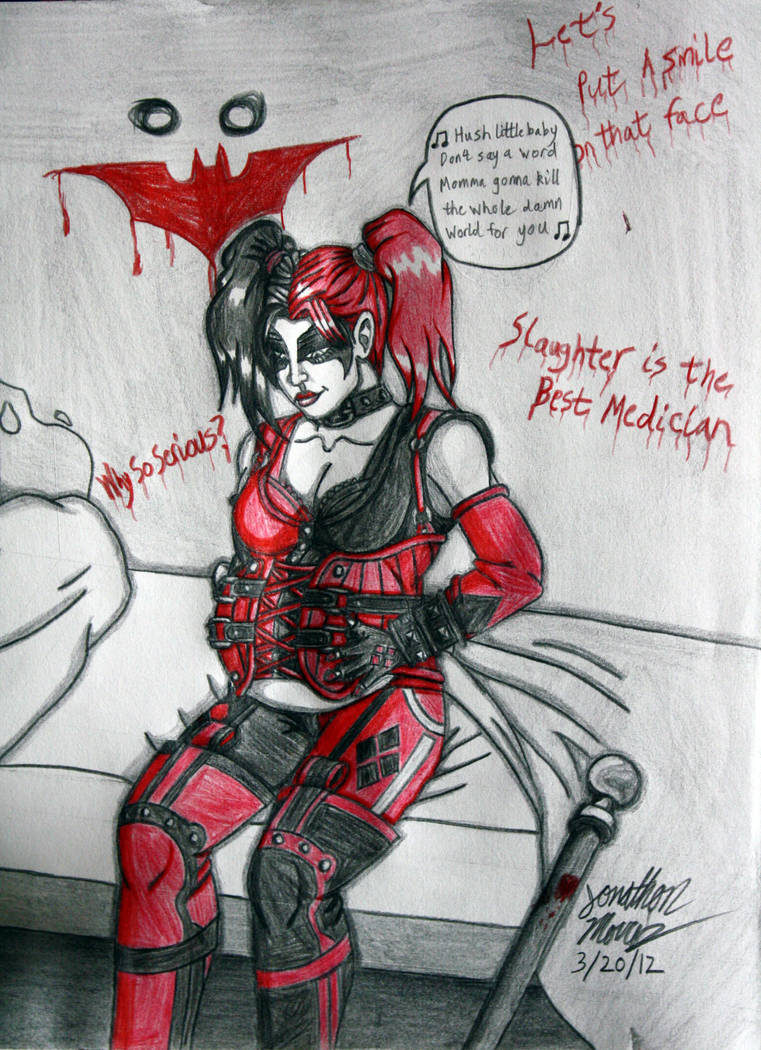 Pregnant Harley Quinn by JAM4077 on DeviantArt