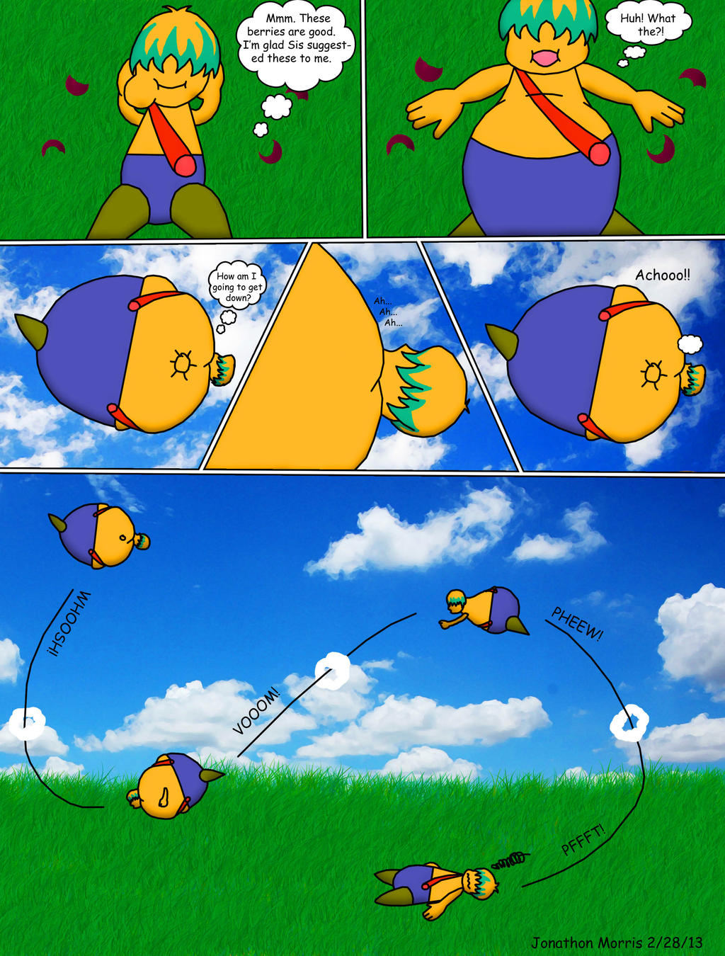 Art Request: Tuff Inflation Prank by JAM4077 on DeviantArt