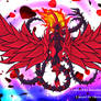 Crimson Flare Rose Dragoness