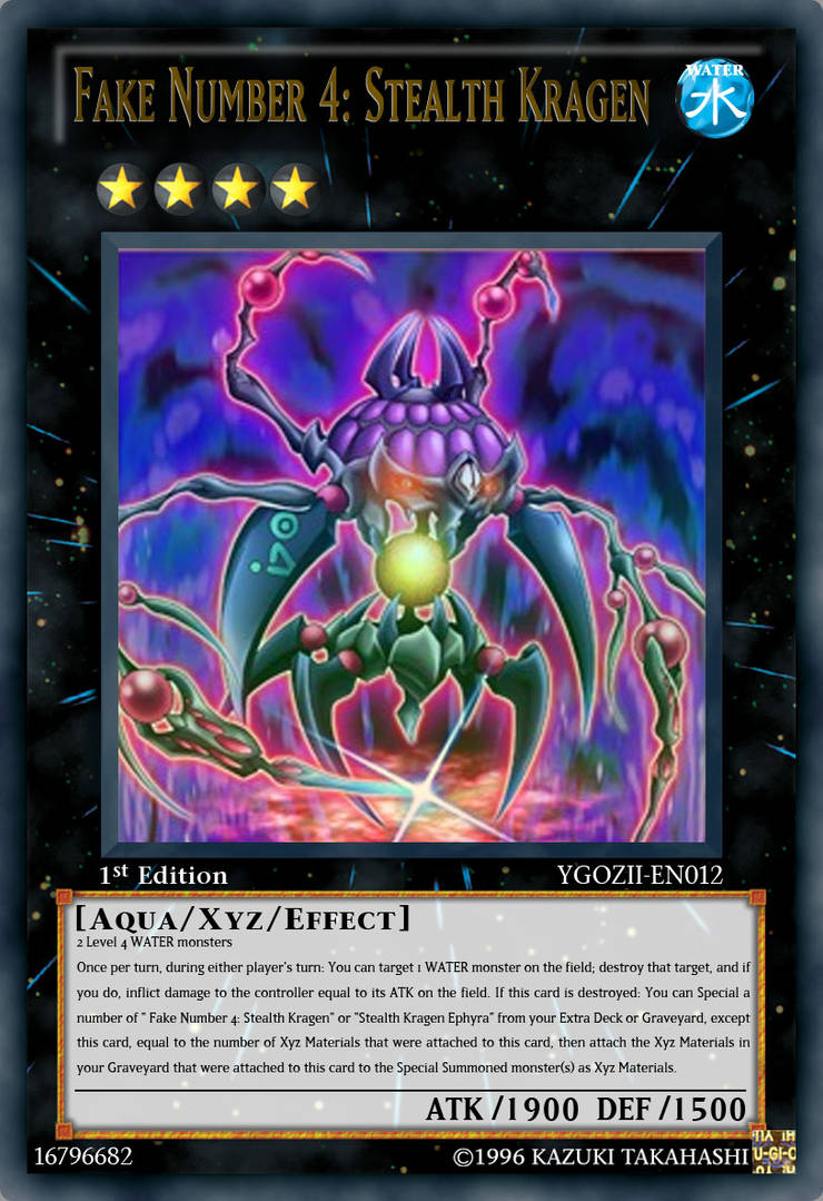 Fake Number 4: Stealth Kragen by JAM4077 on DeviantArt