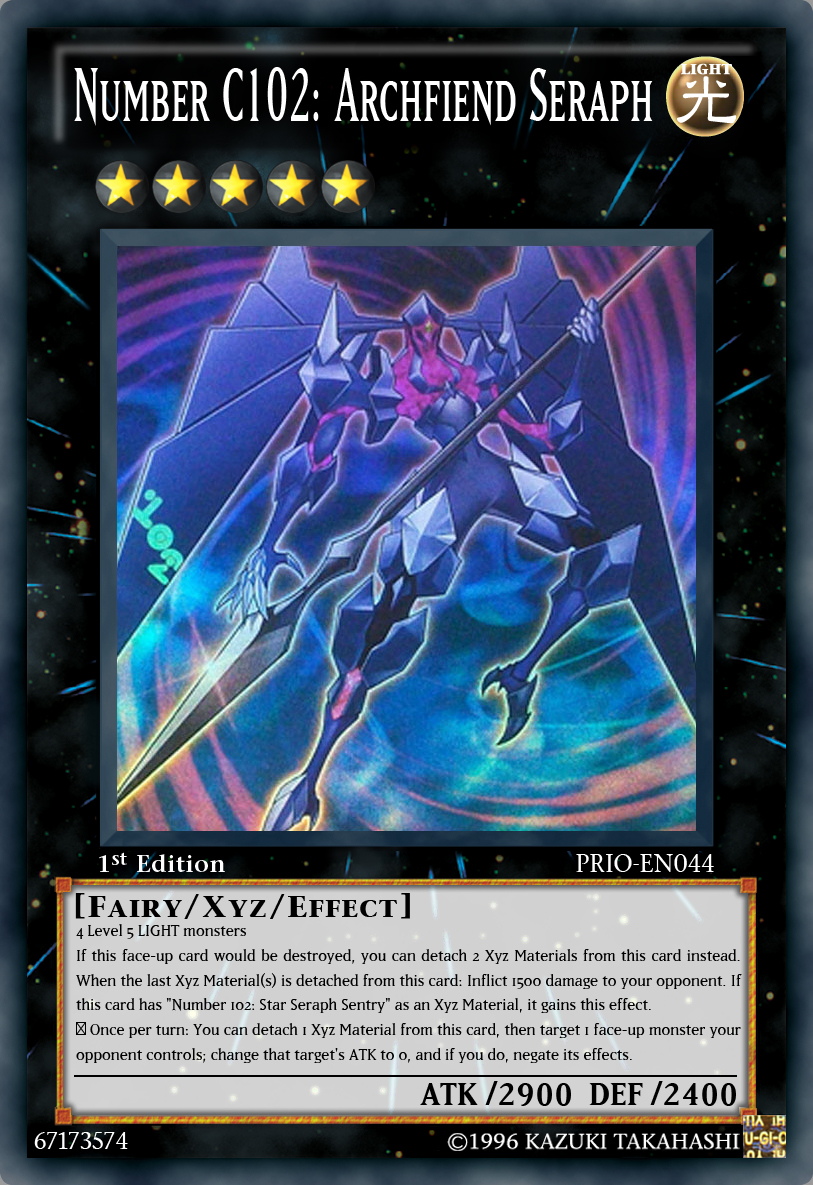 Number C102: Archfiend Seraph