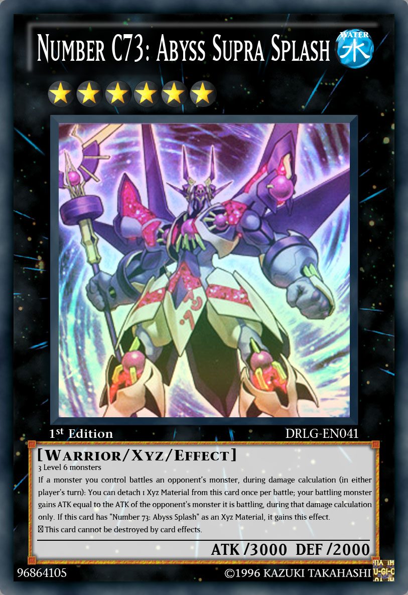 Number C73: Abyss Supra Splash