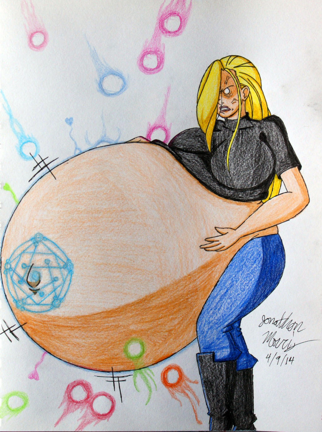 Request Angry Pregnant Olivier Armstrong By JAM4077 On DeviantArt.