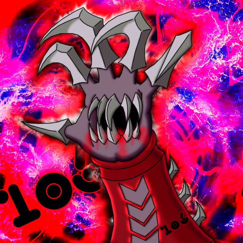 Number R106: Giant Archfiend Hand Artwork