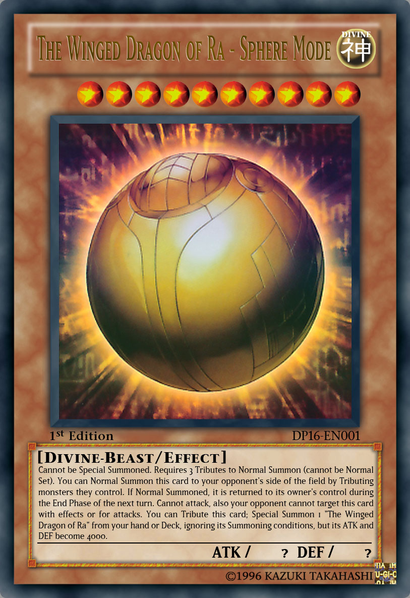The Winged Dragon of Ra Sphere Mode by JAM4077 on DeviantArt