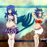 Request - Pregnant Juvia and Levy