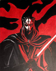 Painting of Darth Nihilus by JAM4077