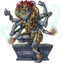 Battle Challenger Boss - Temple Guardian