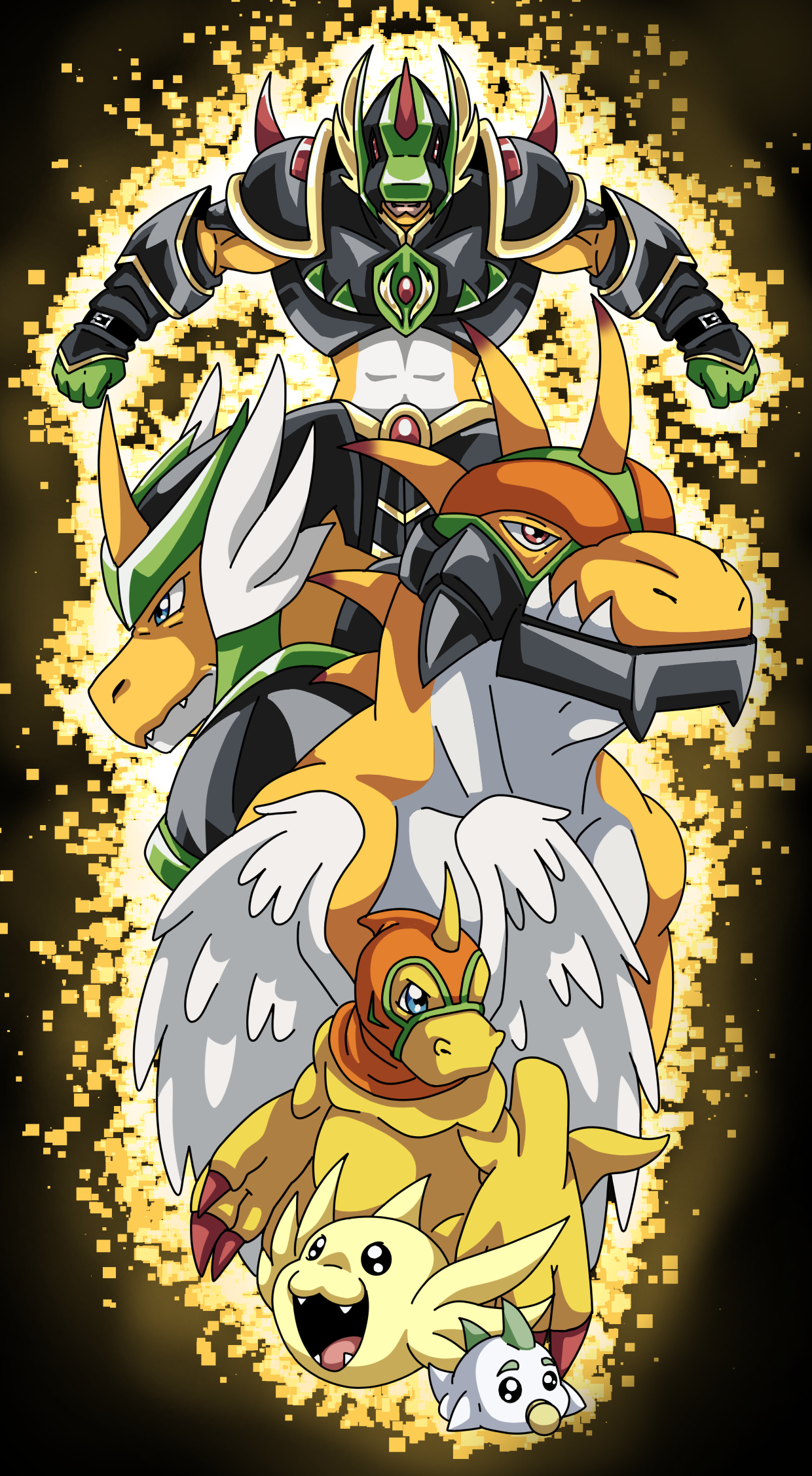 Borymon digimon by D-invasion on DeviantArt