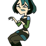 Gwen Scared - Total Drama PNG (My Draw)