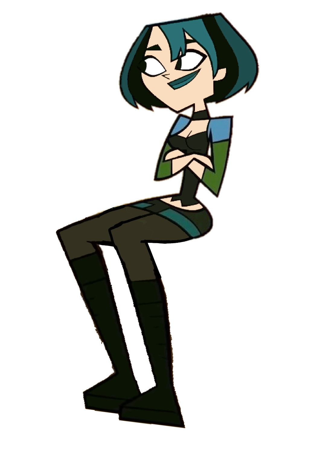 Tdi Expressions Gwen Sitting - Total Drama PNG by ArturoMendoza2890 on DeviantArt