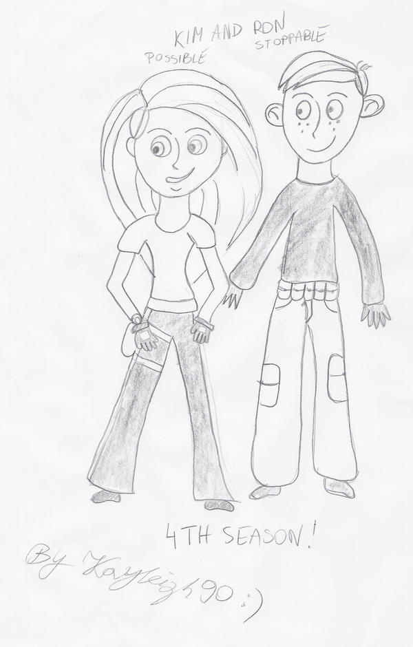 Kim Possible Ron Rapper Deviantart Kim Possible and Ron Stoppable by MissCath on DeviantArt