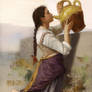 Copy of a William Bouguereau painting