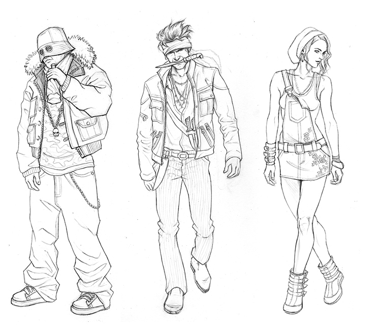 Character sketches