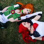 Sailor Harley Quinn and Ivy