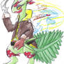 My Pokemon OC - Iris the Sceptile :3