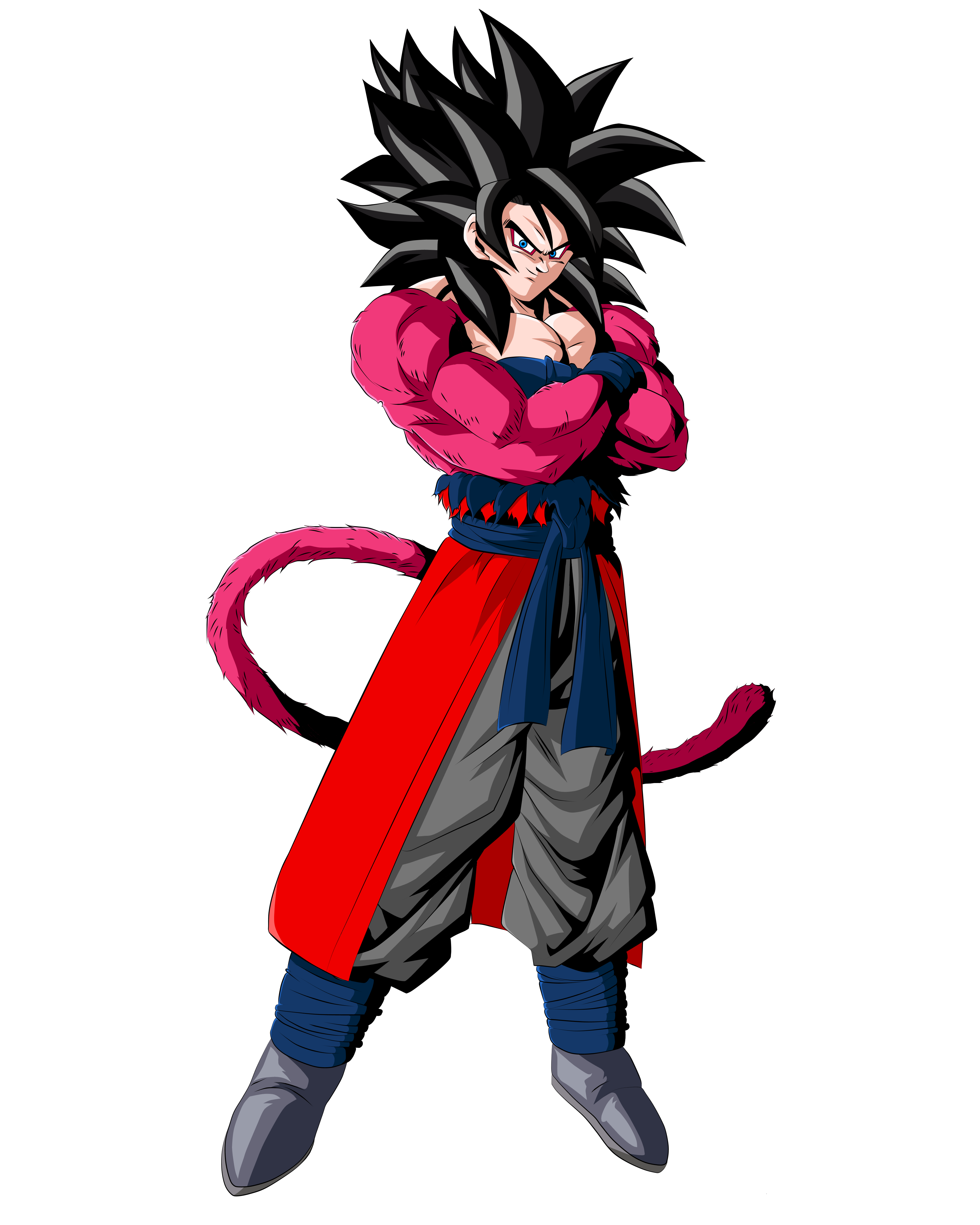 Super Saiyayin 4 Son Kohaku (Render 2 HD)