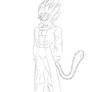 Super Saiyayin Ryu Brief (LineArt)