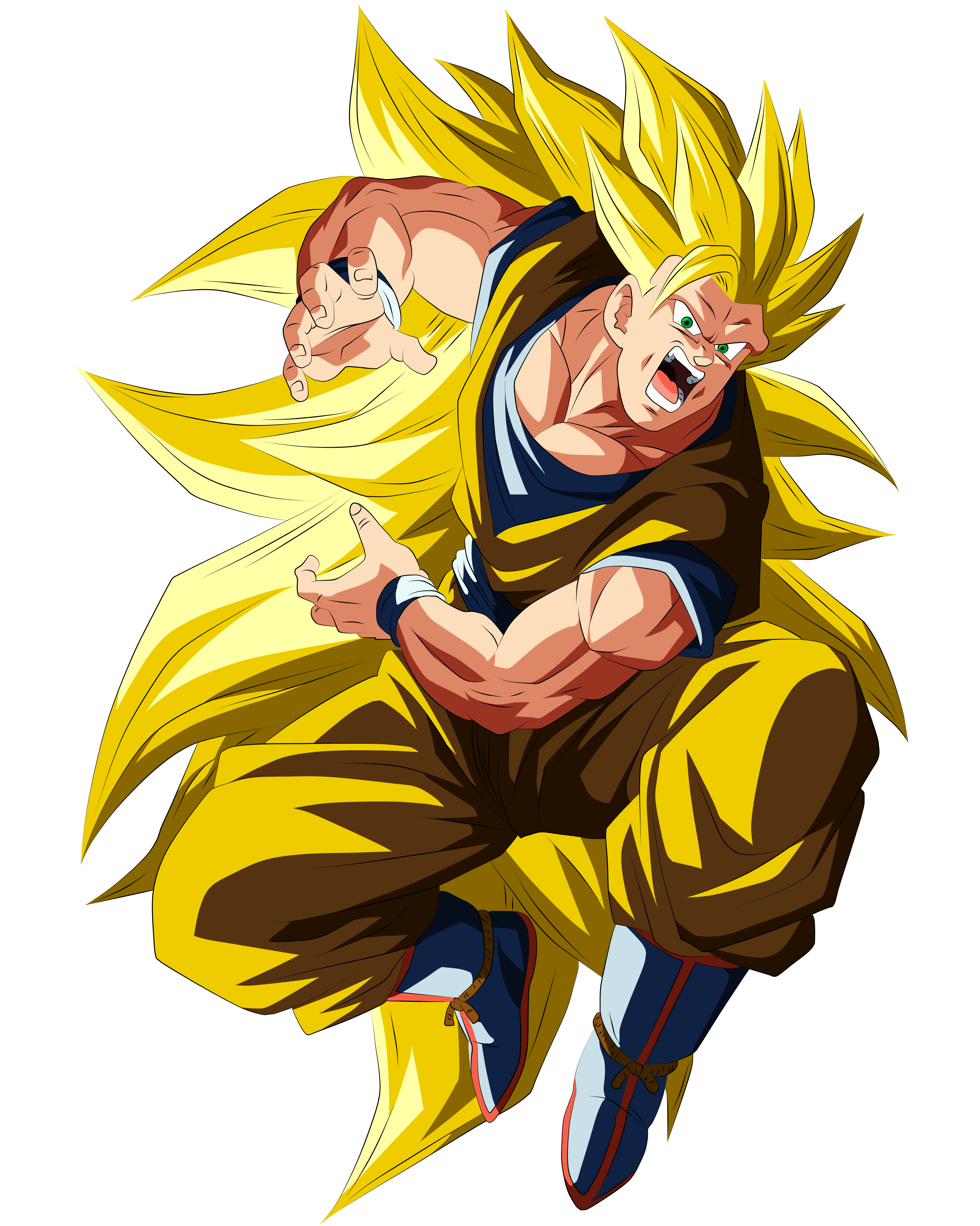Goku (Super Saiyan 3) by TheTabbyNeko on DeviantArt  Goku super, Anime  dragon ball super, Goku super saiyan