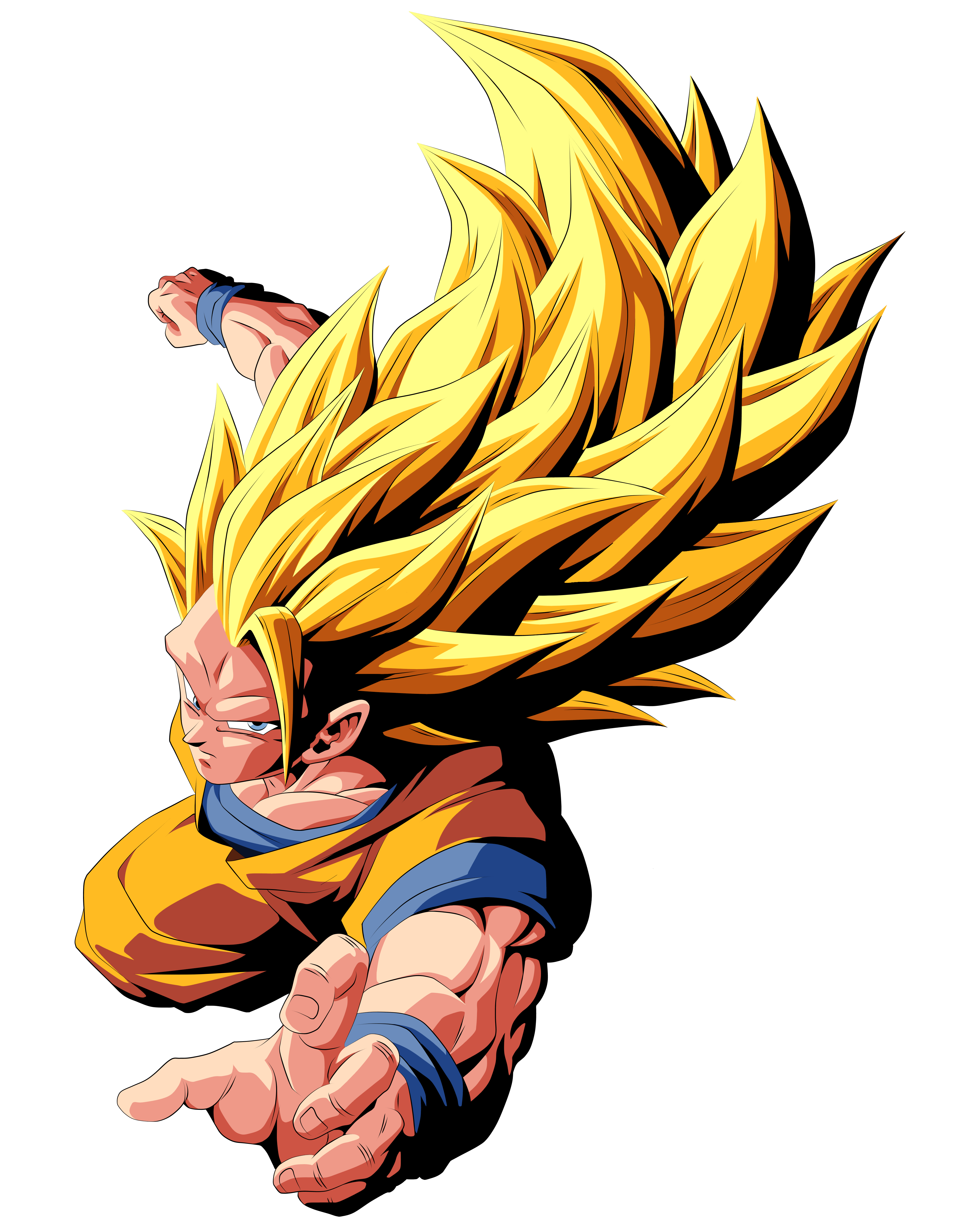 Super Saiyan 3 Goku by ItoSaihara on Newgrounds