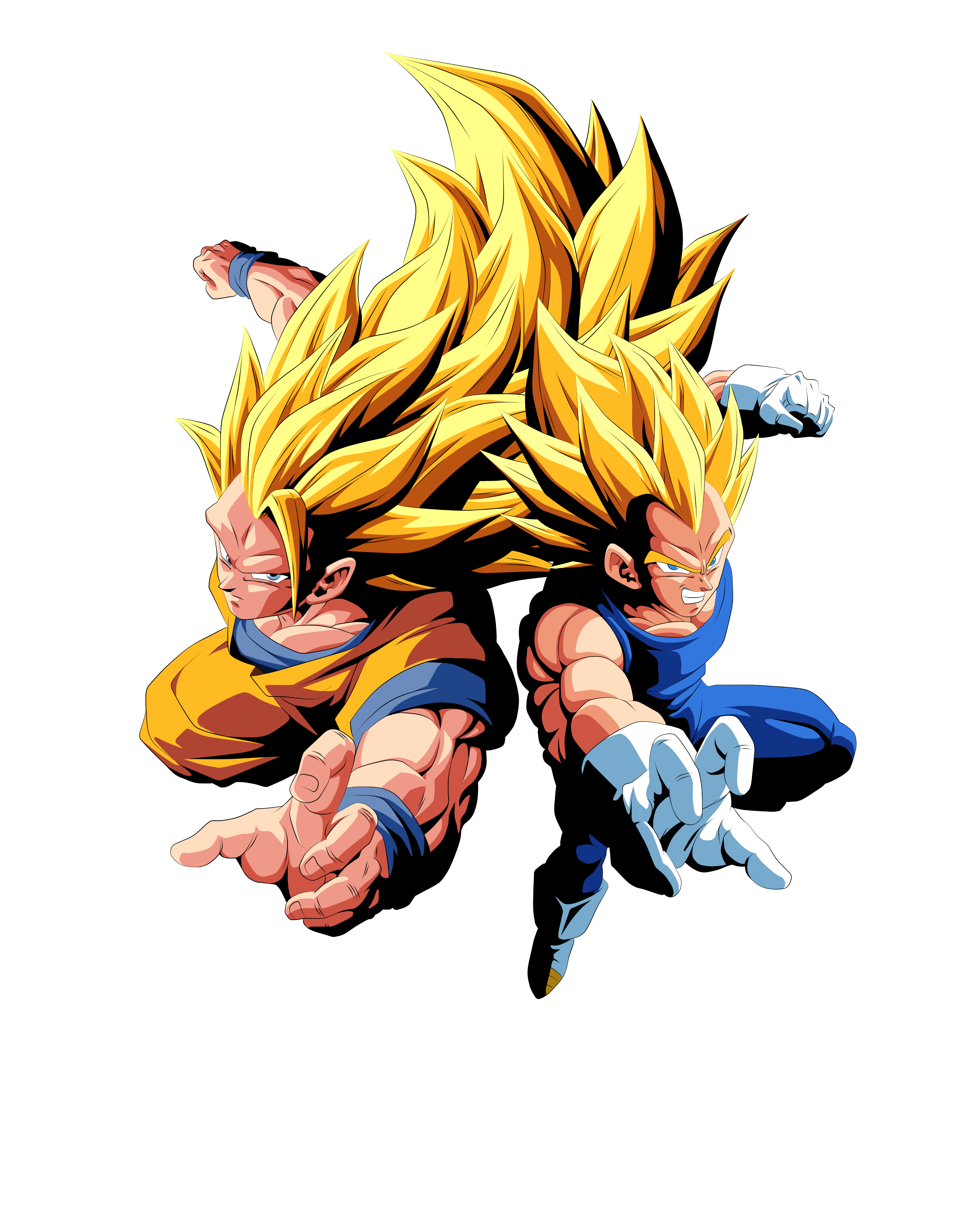 Goku Vegeta Png - Goku And Vegeta Ssj2 - 476x341 PNG Download - PNGkit