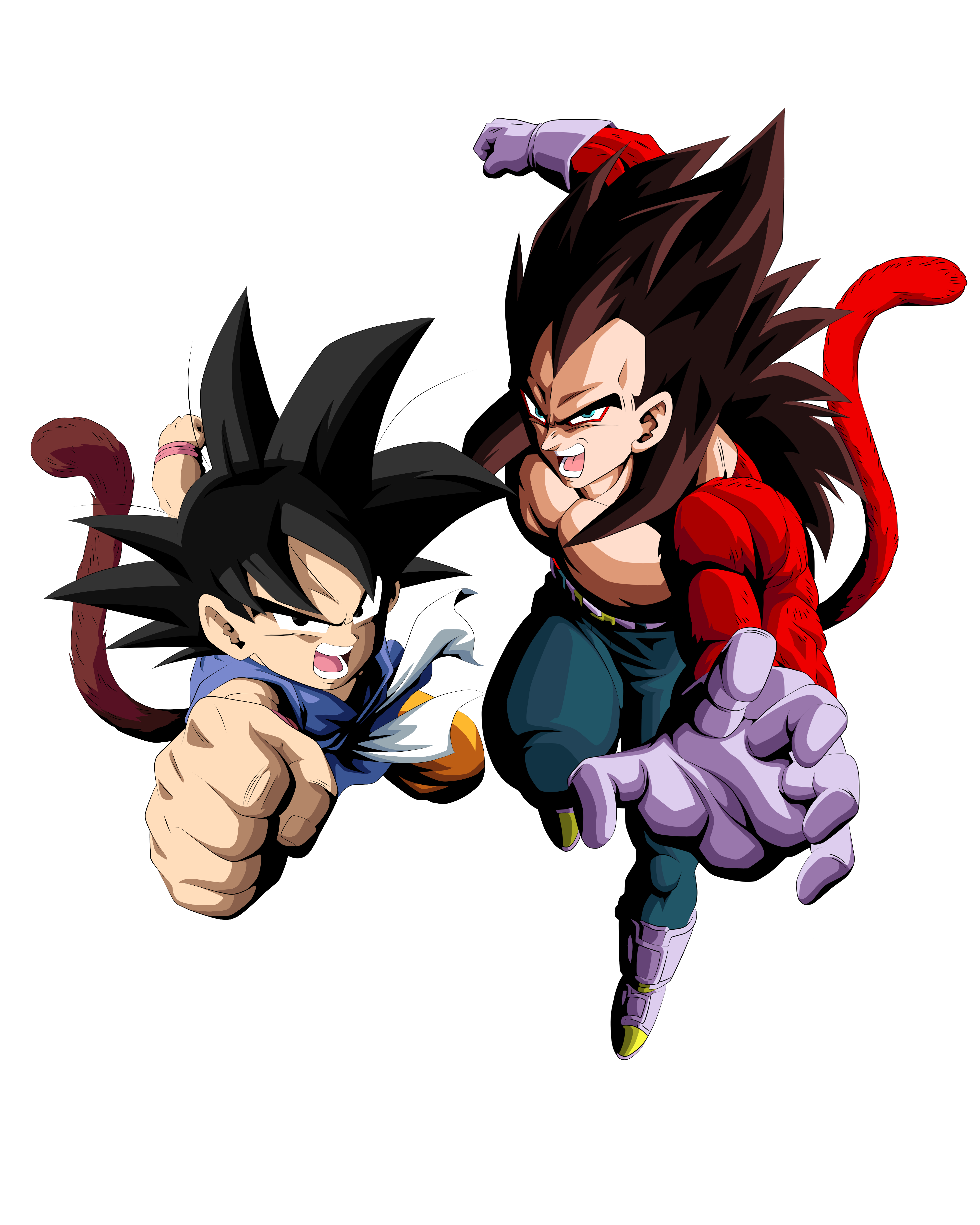 Gogeta xeno ssj4 lm y Gogeta ssj blue evolucionado by davidferres on  DeviantArt